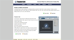 Desktop Screenshot of flash2video.com